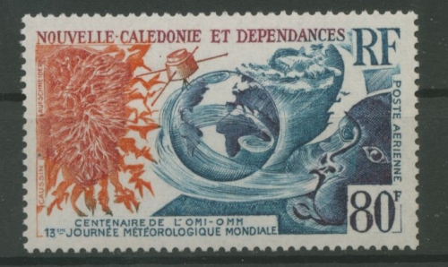 Neukaledonien 1973 Weltorganisation für Meteorologie 533 postfrisch