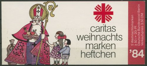 Berlin Caritas 1984 Weihnachten Markenheftchen (729) MH W 2 ESST Berlin (C60241)
