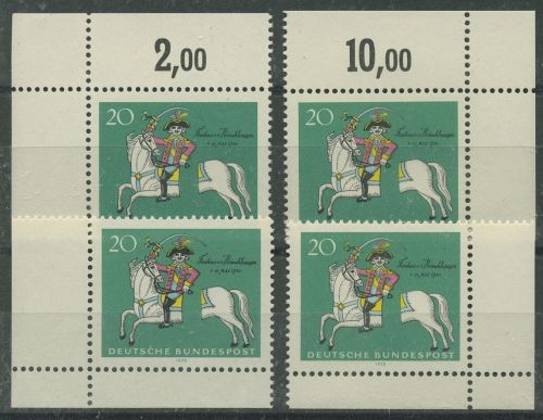 Bund 1970 Freiherr von Münchhausen 623 alle 4 Ecken postfrisch (E213)