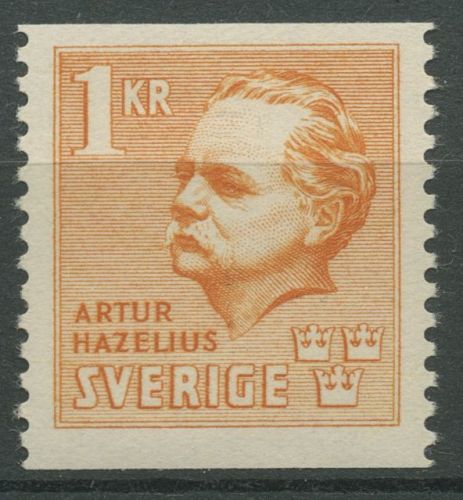 Schweden 1941 Sprachforscher Arthur I.Hazelius 287 postfrisch
