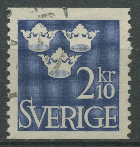Schweden 1954 Freimarke Drei Kronen 401 gestempelt