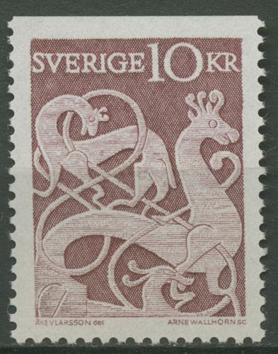 Schweden 1961 Freimarke Bildstein aus Öland 481 Do postfrisch