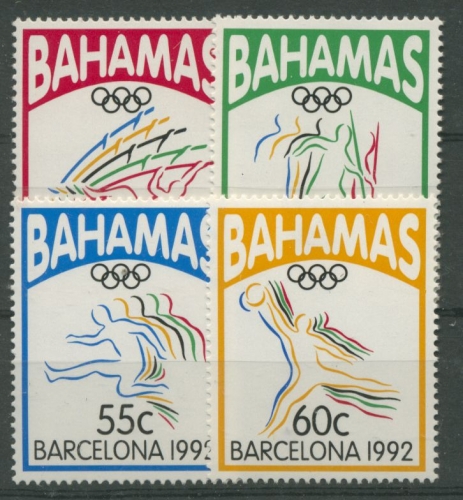Bahamas 1992 Olympia Sommerspiele Barcelona 783/86 postfrisch