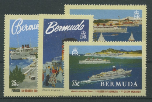 Bermuda-Inseln 1994 Kreuzfahrschiffe 643/46 postfrisch