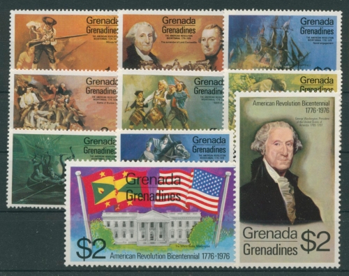 Grenada-Grenadinen 1975 200 Jahre Unabhängigkeit Amerikas 95/04 postfrisch