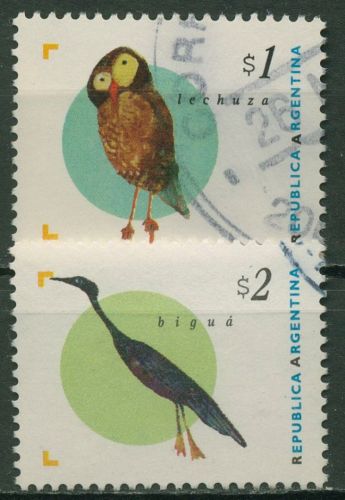 Argentinien 1995 Freimarken Tiere 2266/67 gestempelt