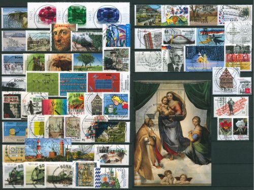 Bund 2012 Jahrgang komplett ohne Selbstklebende mit TOP- ESST (SG61281)