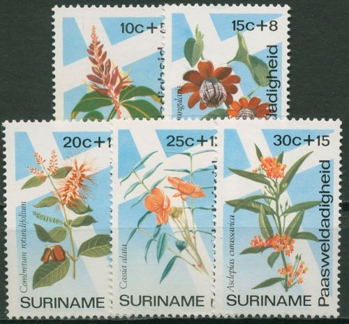 Surinam 1974 Ostern Pflanzen 666/70 postfrisch