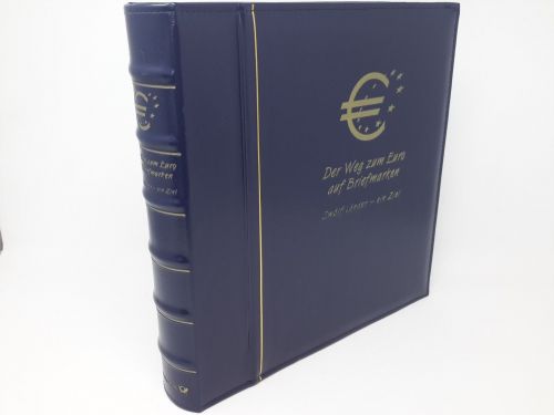 Deutsche Post Ringbinder blau Weg zum Euro gebraucht (Z654)