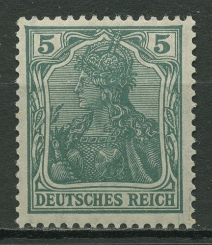 Deutsches Reich 1915/19 Germania Kriegsdruck 85 II d postfrisch geprüft