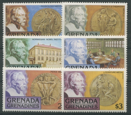 Grenada-Grenadinen 1978 Nobelpreisträger 260/65 postfrisch