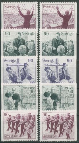 Schweden 1978 Christliche Gemeinschaften 1016/20 postfrisch