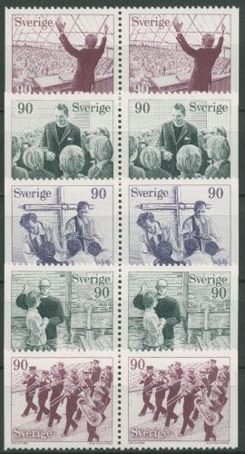 Schweden 1978 Christliche Gemeinschaften 1016/20 Paare postfrisch