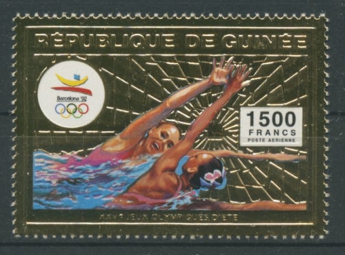 Guinea 1992 Olympische Spiele Barcelona Synchronschwimmen 1376 A postfrisch
