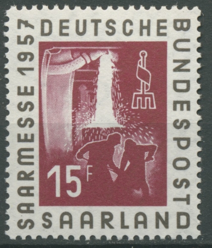 OPD Saarbrücken 1957 Internationale Saarmesse Saarbrücken 400 postfrisch