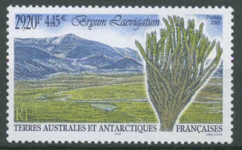 Franz. Antarktis 2001 Pflanzen der Antarktis Birnmoos 457 postfrisch