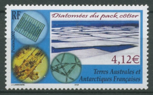 Franz. Antarktis 2002 Kieselalgen des Küstenpackeises 498 postfrisch
