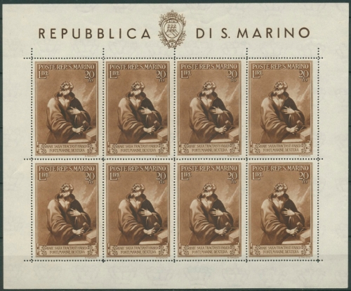 San Marino 1944 Für die Stiftung der Volkshäuser Hl. Marinus 311 K (SG26344)