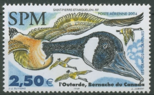 Saint-Pierre et Miquelon 2004 Zugvögel Kanadagans 906 postfrisch