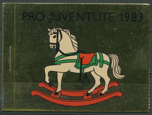 Schweiz 1983 Pro Juventute Kinderspielzeug Markenheftch. 0-77 postfrisch(C62095)