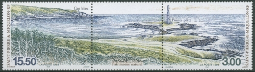 Saint-Pierre et Miquelon 1998 Landschaften 764/65 ZD postfrisch (C70994)