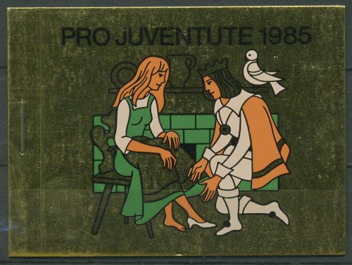 Schweiz 1985 Pro Juventute Märchen Markenheftchen 0-81 postfrisch (C62099)