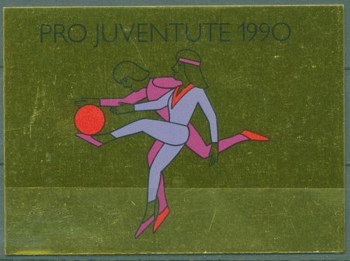 Schweiz 1990 Pro Juventute Freizeit Markenheftchen 0-88 postfrisch (C62109)