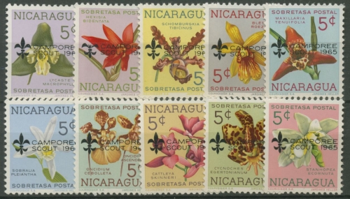 Nicaragua 1965 7. Mittelamerikanisches Pfadfindertreffen 1397/06 postfrisch