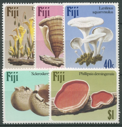 Fidschi 1984 Pilze 494/98 postfrisch