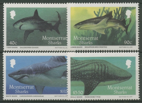 Montserrat 1987 Haie 666/69 postfrisch