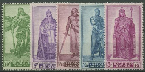 Belgien 1946 Für die Kriegsopfer Fürstenbildnisse 769/73 postfrisch