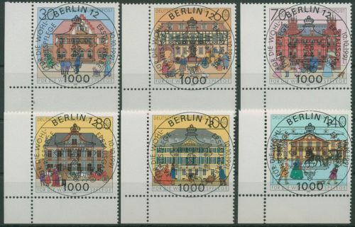 Bund 1991 Wohlfahrt Historische Posthäuser 1563/68 Ecke 3 TOP ESST Berlin(E1922)
