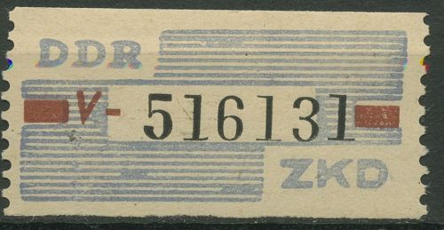 DDR 1959 Wertstreifen für den ZKD 28 V postfrisch