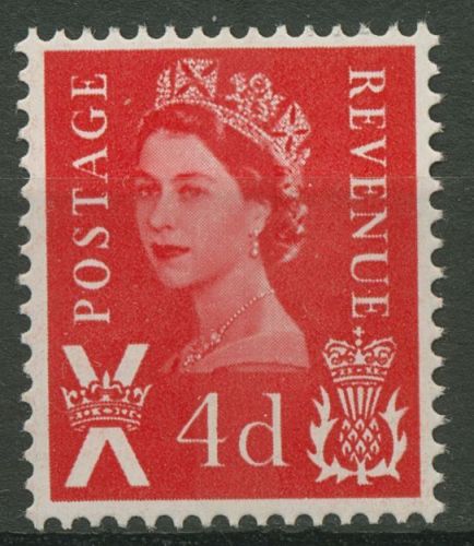 Großbritannien-Schottland 1969 Königin Elisabeth II. 12 postfrisch