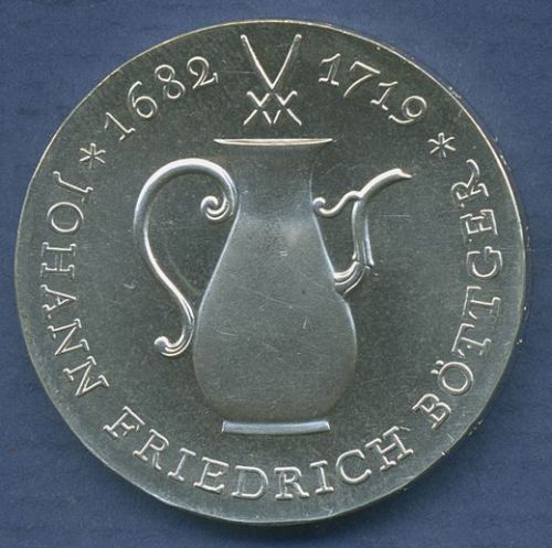 DDR 10 Mark 1969 Johann Friedrich Böttger, J 1527 vz/st (m3848)
