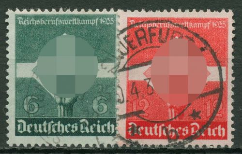 Deutsches Reich 1935 Reichsberufswettkampf 571/72 x TOP-Stempel