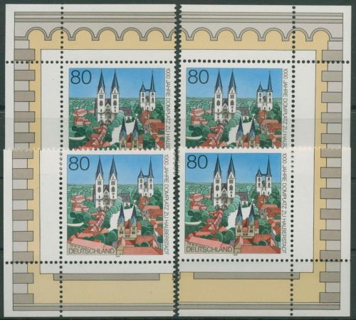 Bund 1996 Halberstadt Domplatz 1846 alle 4 Ecken postfrisch (E2551)
