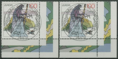 Bund 1997 Europa CEPT Sagen & Legenden 1915/16 Ecke 4 mit TOP-ESST Berlin(E2743)