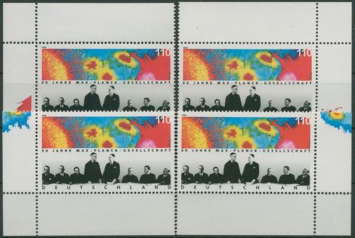 Bund 1998 Max-Planck-Gesellschaft Göttingen 1973 alle 4 Ecken postfrisch (E2859)