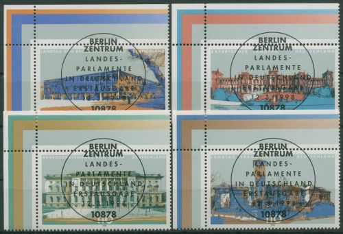 Bund 1998 Landesparlamente 1974/77 Ecke 1 mit TOP-ESST Berlin (E2868)