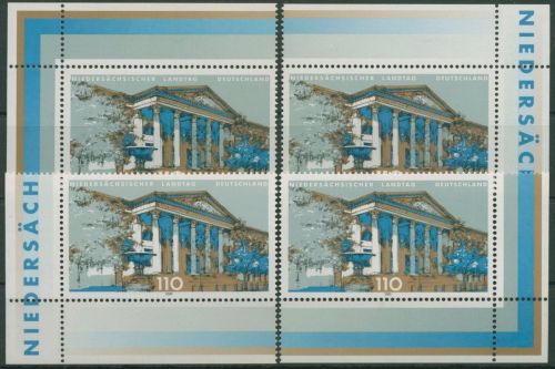 Bund 2000 Landesparlament Hannover 2104 alle 4 Ecken postfrisch (E3171)