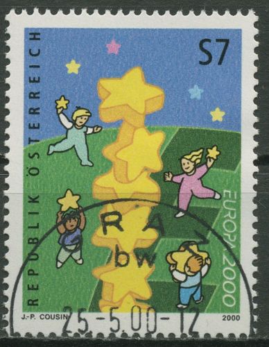 Österreich 2000 Europa CEPT Sternenturm 2311 gestempelt