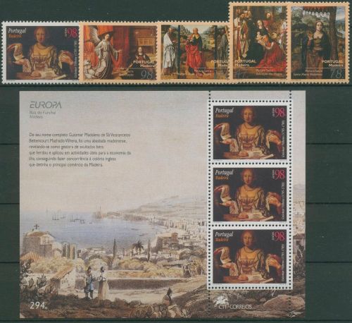 Portugal - Madeira 1996 Jahrgang komplett (182/86,Block 15) postfrisch (SG61417)