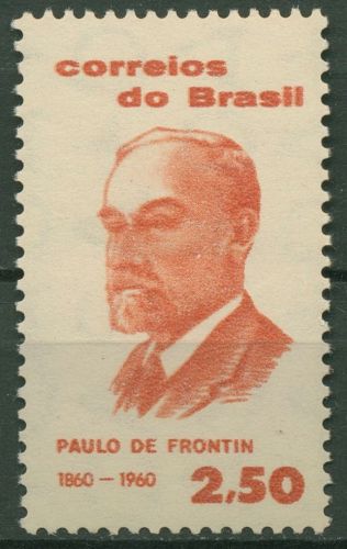 Brasilien 1960 Politiker Paulo de Frontin 989 postfrisch