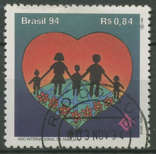 Brasilien 1994 Jahr der Familie 2613 gestempelt