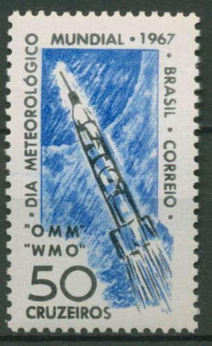 Brasilien 1967 Meteorologie Rakete 1128 postfrisch