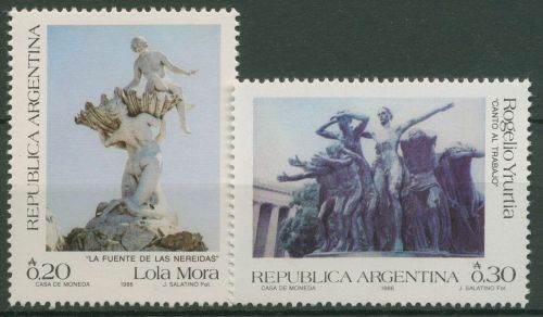 Argentinien 1986 Skulpturen 1810/11 postfrisch