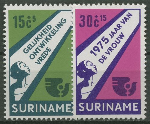 Surinam 1975 Jahr der Frau 693/94 postfrisch