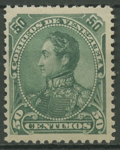 Venezuela 1882 Präsident Bolivar 31 mit Falz