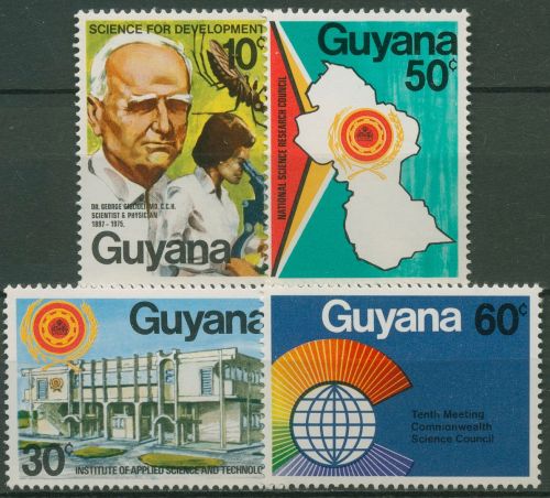 Guyana 1978 Wissenschaftsrat 538/41 postfrisch